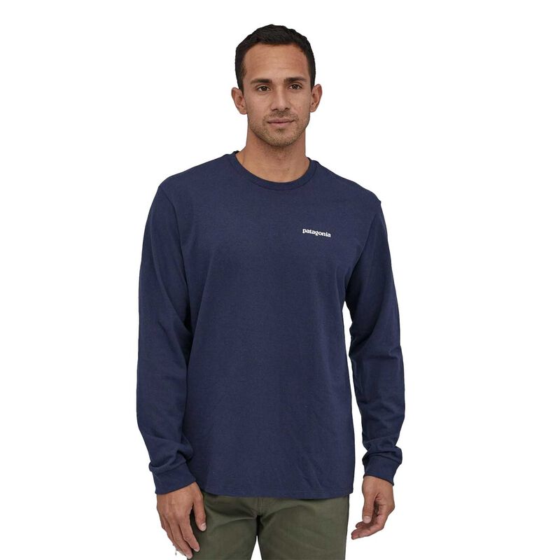 Patagonia Men's Long-Sleeved P-6 Logo Responsibili-Tee® image number 0